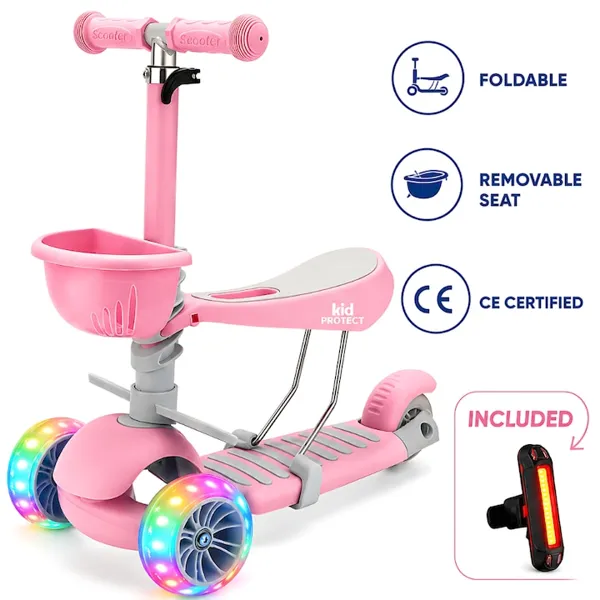 Trotineta Copii 3 in 1 KidProtect Ultra Safe