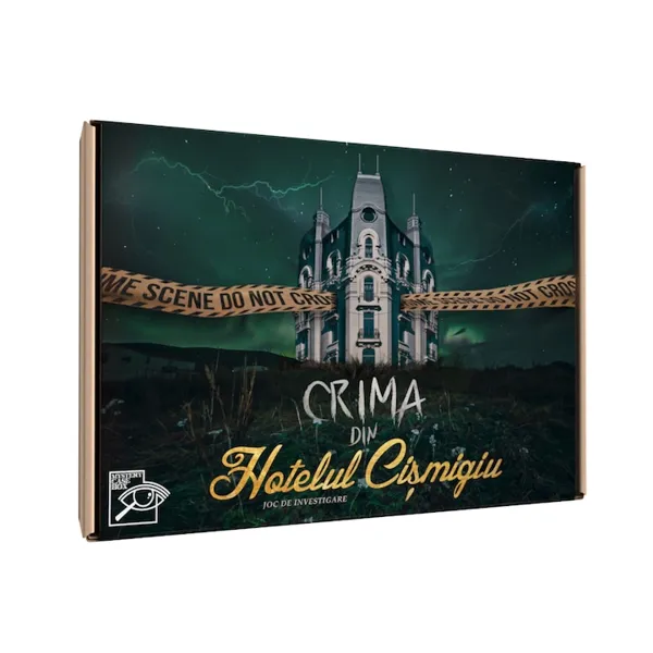 Joc de Societate - Crima din Hotelul Cismigiu - Joc Detectiv