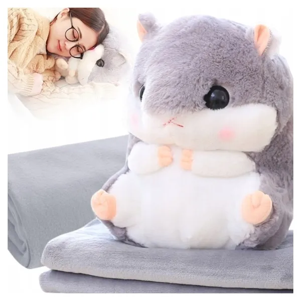 Jucarie de Plus Hamster OEM 4 in 1 Multifunctionala