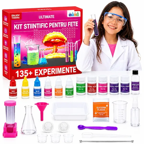 Set Experimente Stiintifice pentru copii