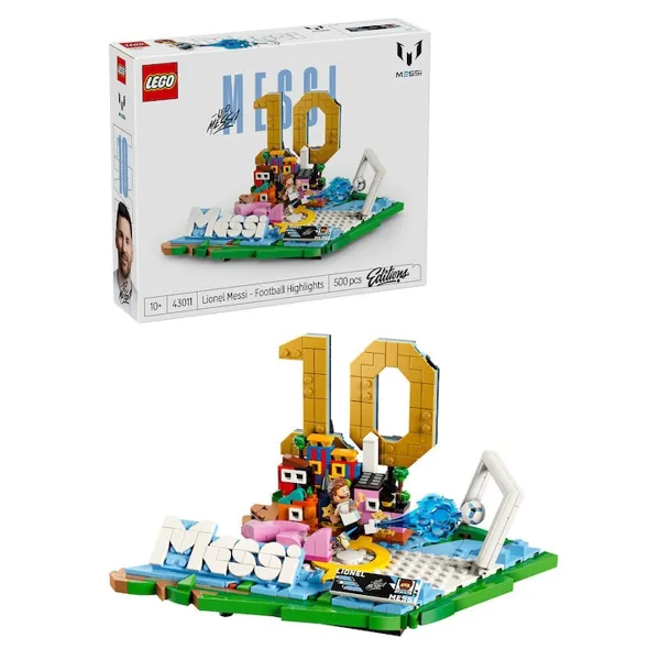 LEGO Editions - Lionel Messi – Momente importante din fotbal 43011