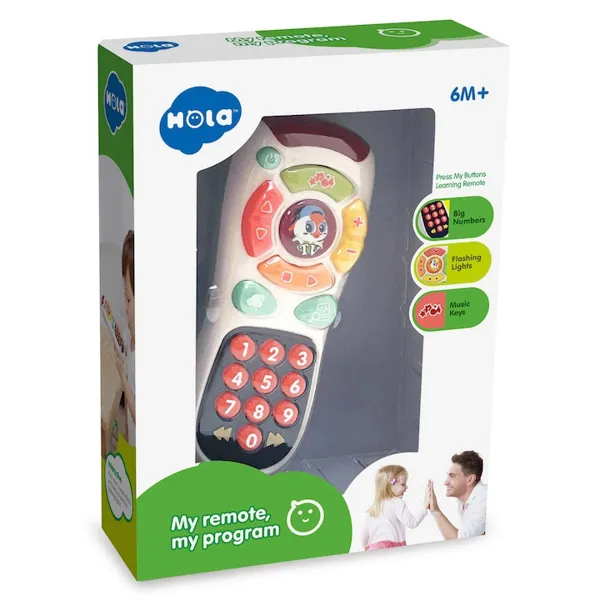 Jucarie bebelusi Hola - Prima mea telecomanda muzicala