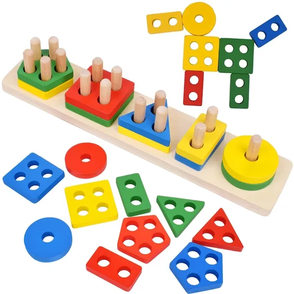 Jucarii Montessori sortator pentru copii
