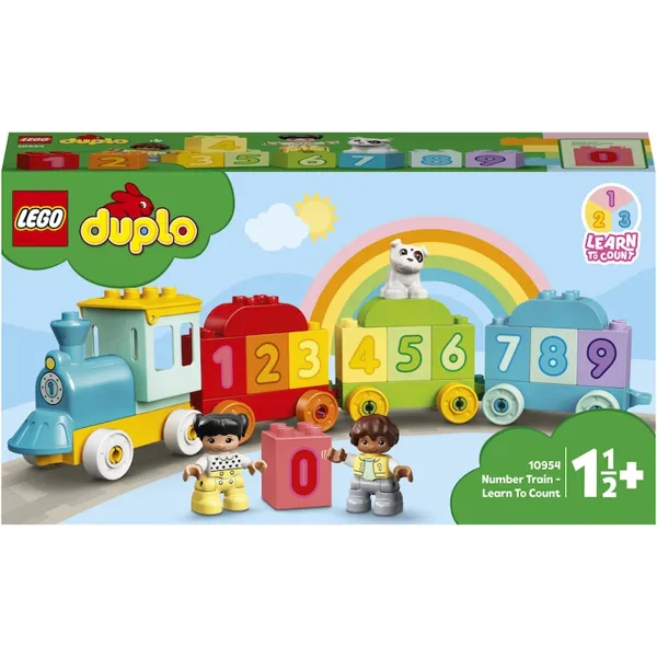 LEGO DUPLO - Primul meu Tren cu numere - invata sa numeri 10954
